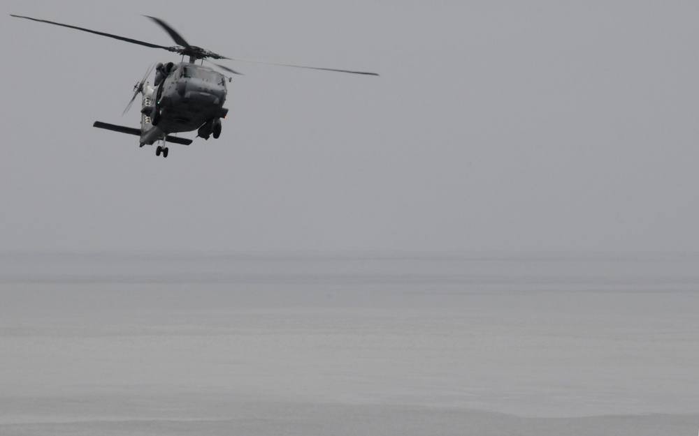 USS Ronald Reagan in the Pacific