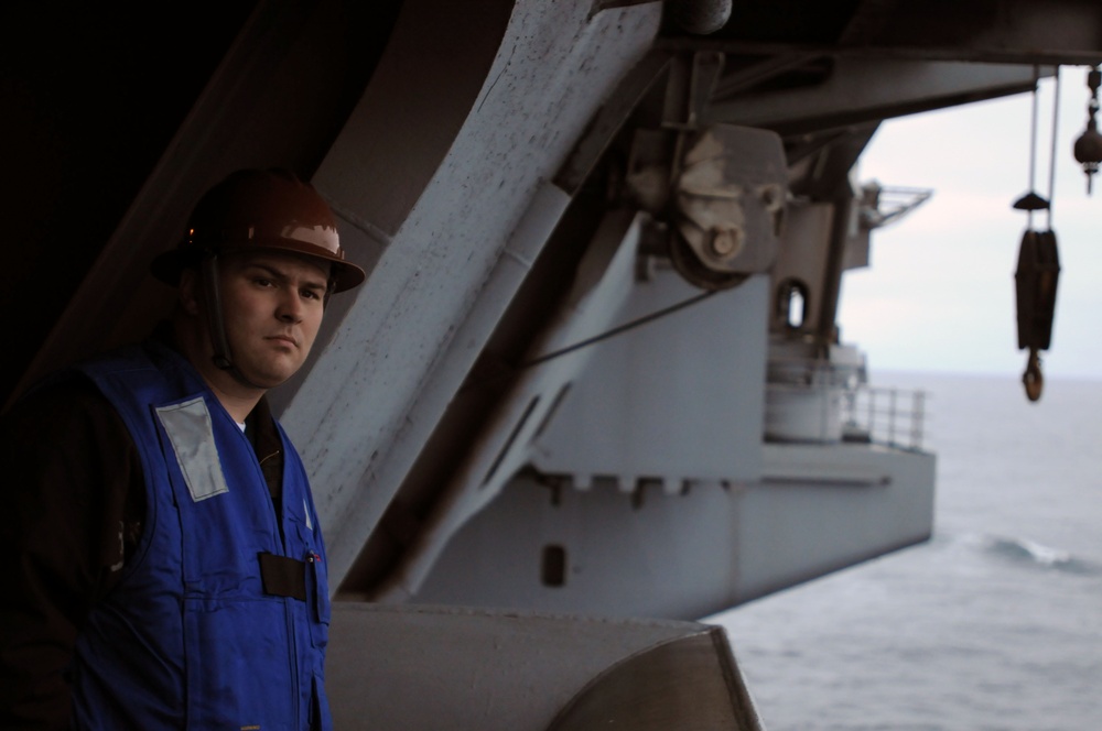 USS Ronald Reagan in the Pacific