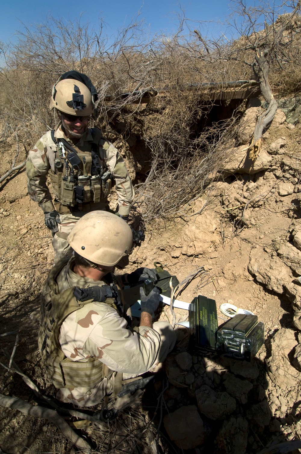 Patrol near Balad Ruz, Iraq