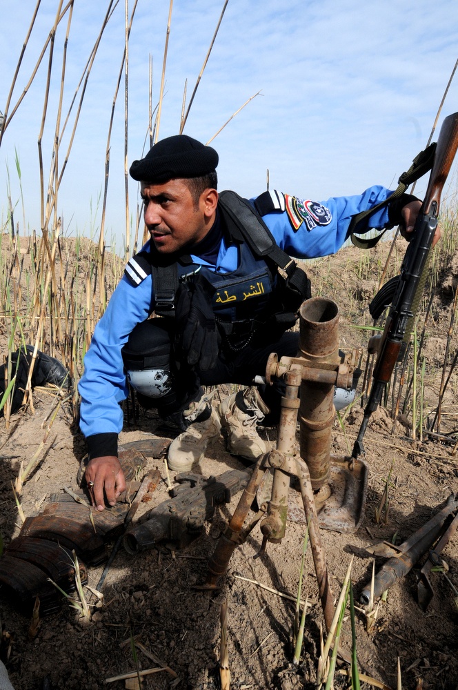 Patrol near Osharea, Iraq