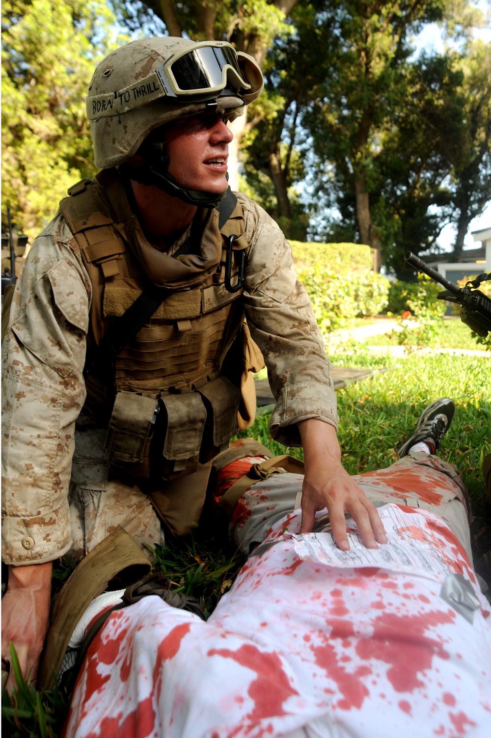 Mass casualty drill at U.S. Embassy in Djibouti