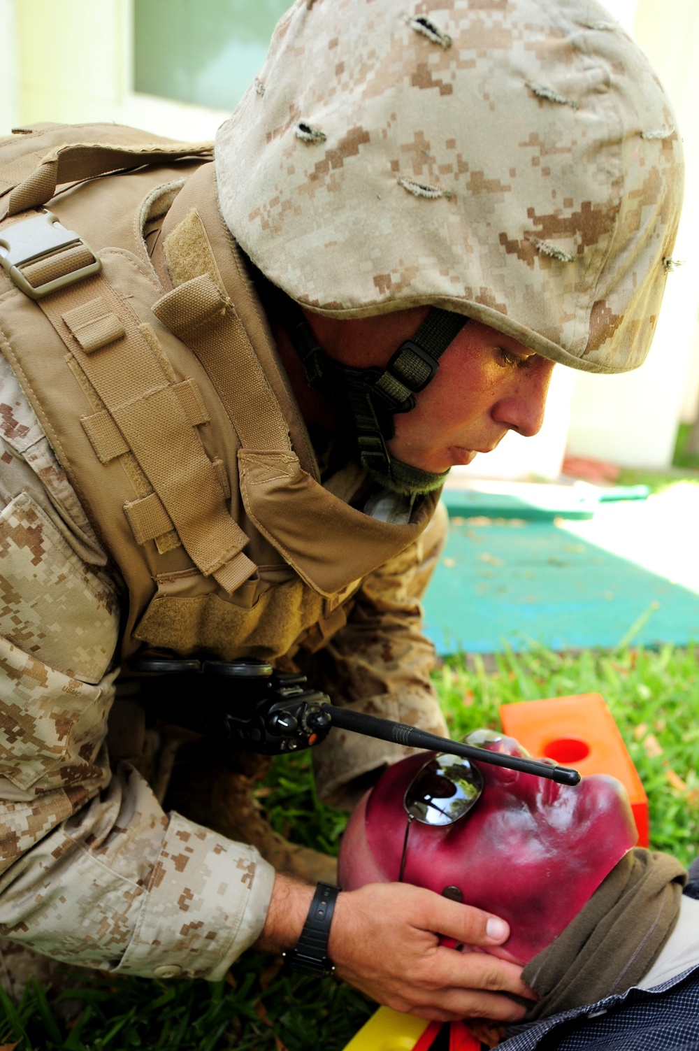 Mass casualty drill at U.S. Embassy in Djibouti