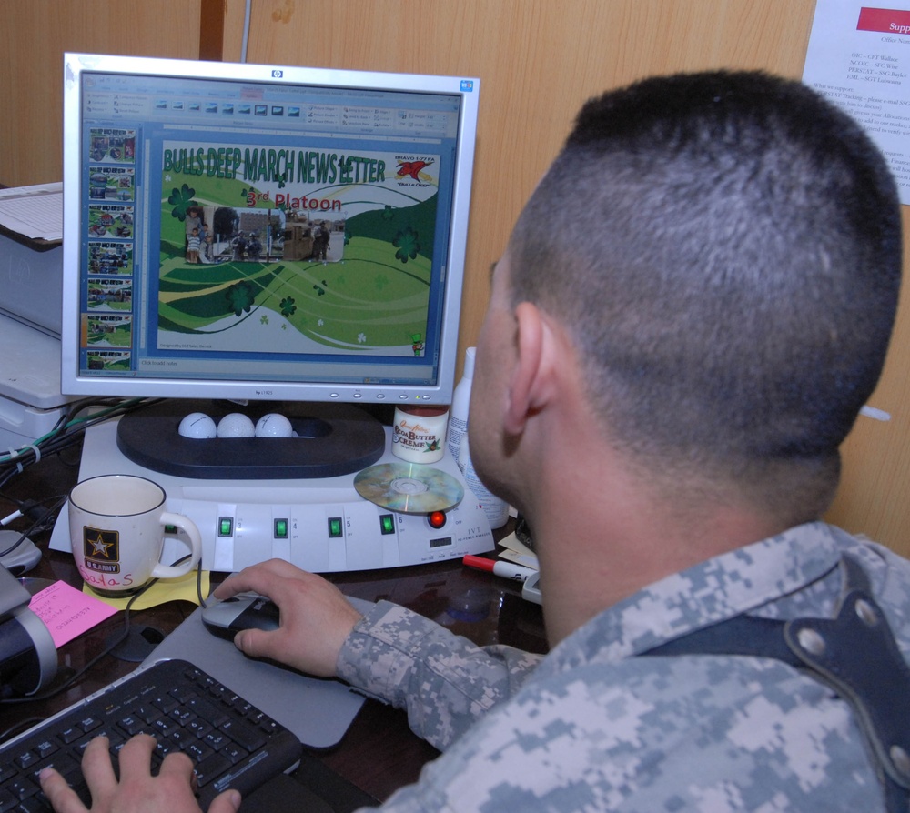 Competition challenges Soldier to strive with newsletter