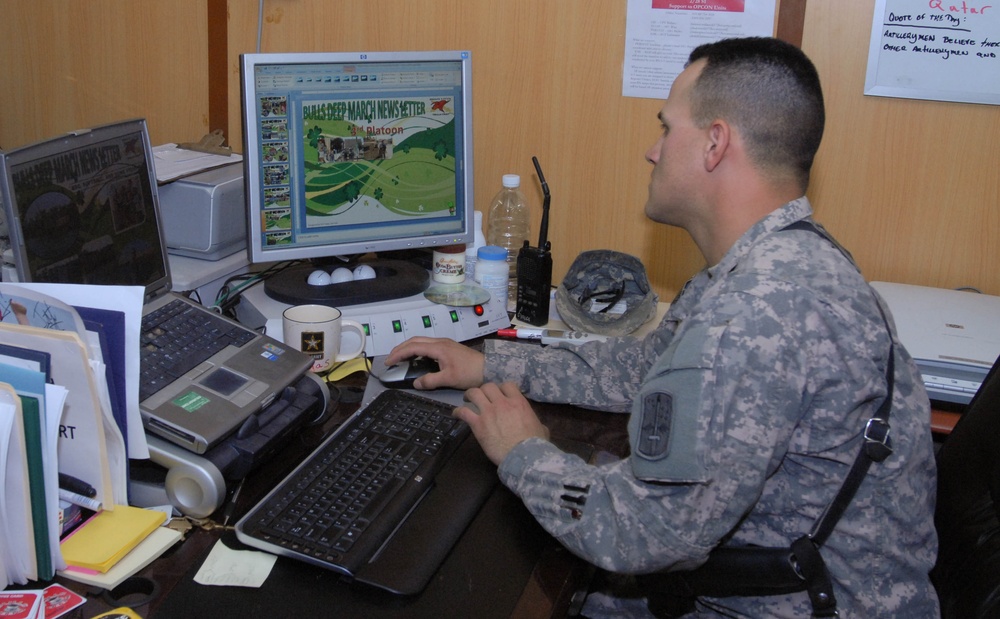 Competition challenges Soldier to strive with newsletter