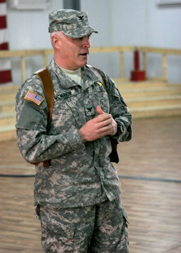Base Command Group changes hands aboard Al Asad