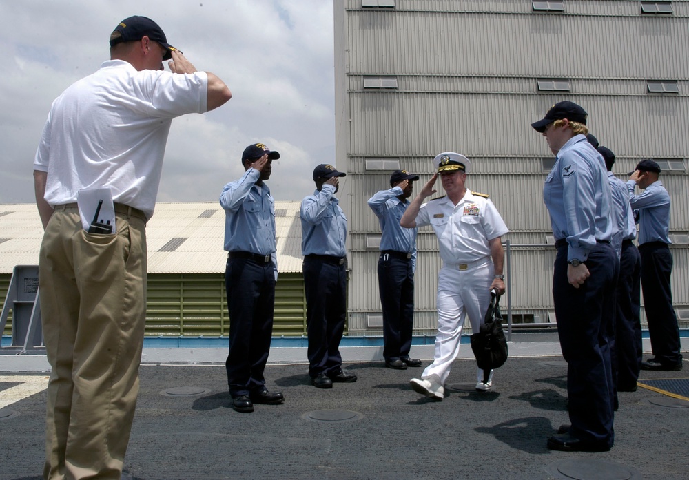 USS Nashville Sailors work with Africa Partnership Station