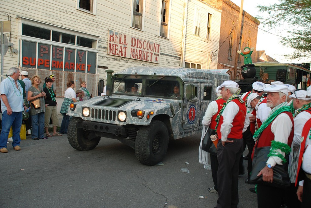Louisiana National Guard becomes highlight of Irish parade