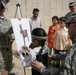 Soldiers visit Baghdad orphanage
