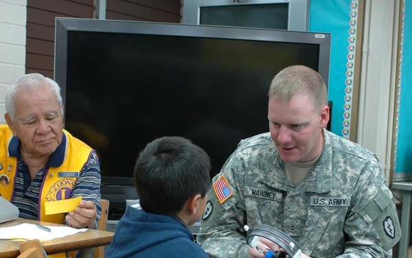 War Eagles, Lions Club team to fight hearing loss