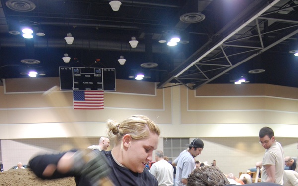 North Dakota National Guard sandbags for south Bismarck flooding