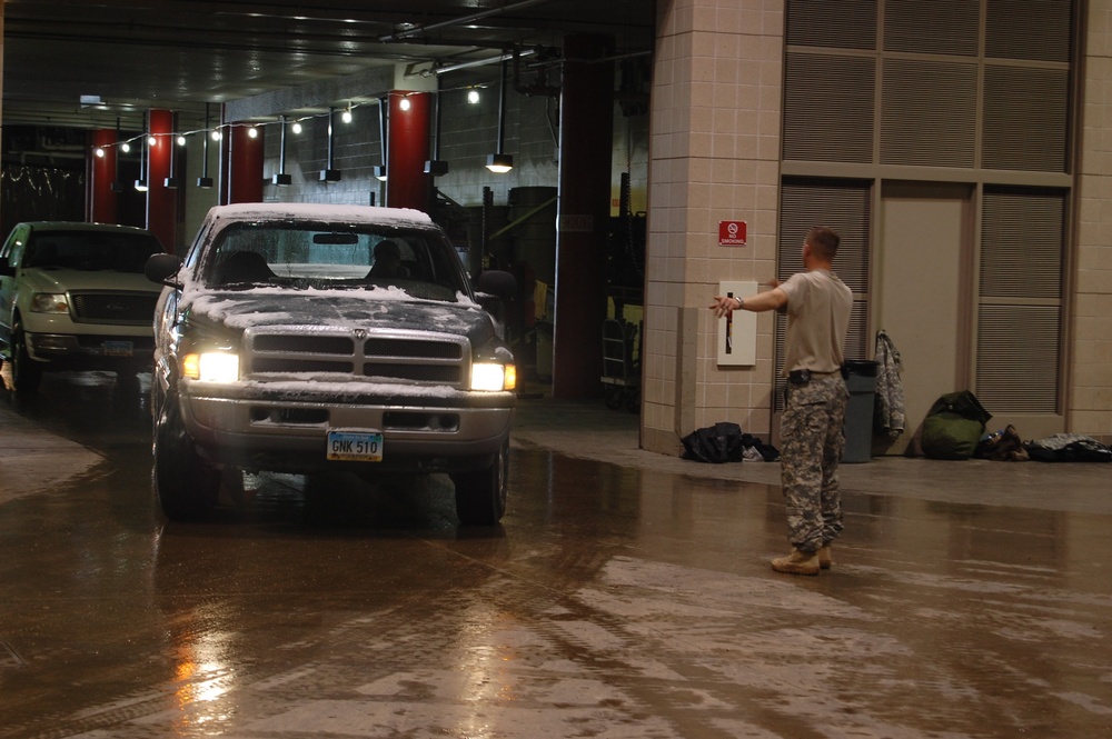 North Dakota National Guard sandbags for south Bismarck flooding