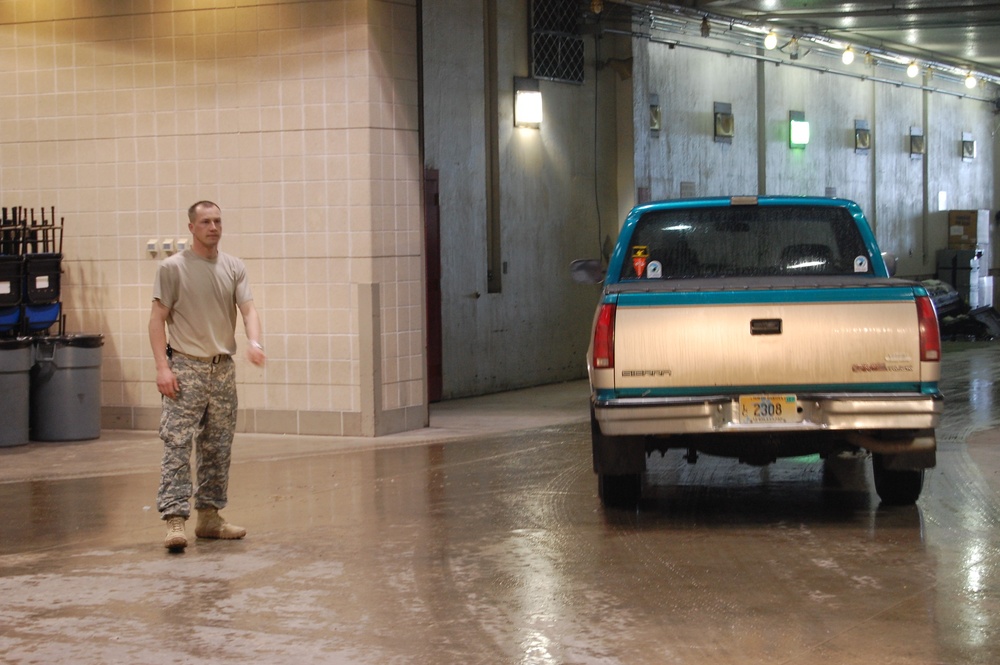 North Dakota National Guard sandbags for south Bismarck flooding