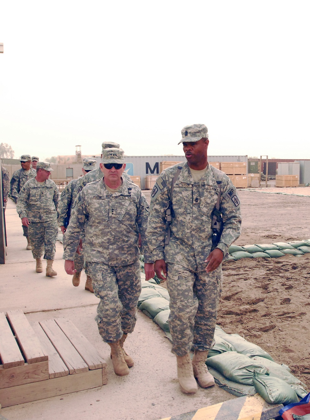 United States Army Pacific Command General Visits Watchdog Military Police