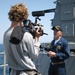 USS Vicksburg overboard drill