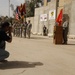 Change of Authority Ceremony at Joint Service Station War Eagle, Baghdad, Iraq