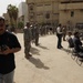 Change of Authority Ceremony at Joint Service Station War Eagle, Baghdad, Iraq