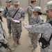 Change of Authority Ceremony at Joint Service Station War Eagle, Baghdad, Iraq