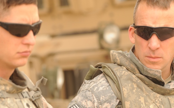 Patrol near Joint Security Station Loyalty Baghdad, Iraq