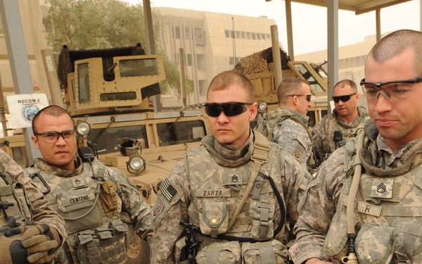 Patrol near Joint Security Station Loyalty Baghdad, Iraq