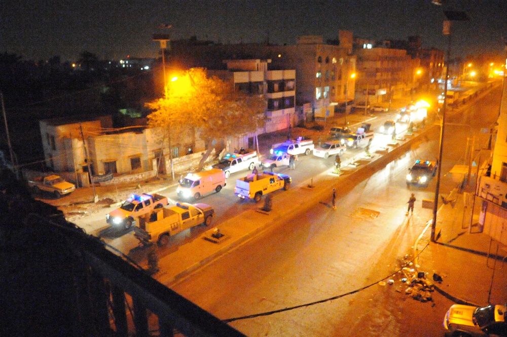 Rocket Attack in Babil, Baghdad, Iraq