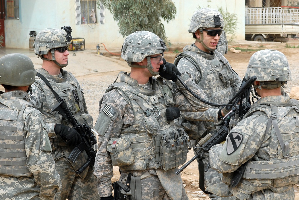 1st Battalion, 8th Cavalry Soldiers take on new missions