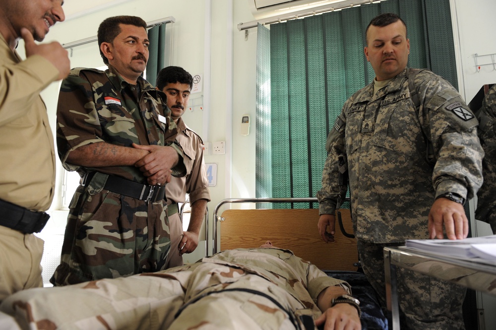 Basic first aid training in Basra