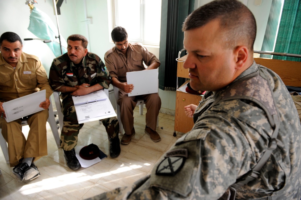 Basic first aid training in Basra