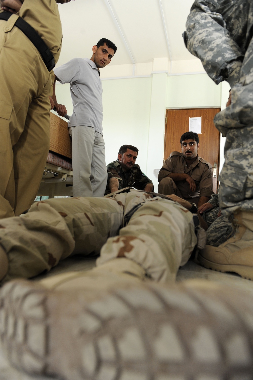 Basic first aid training in Basra