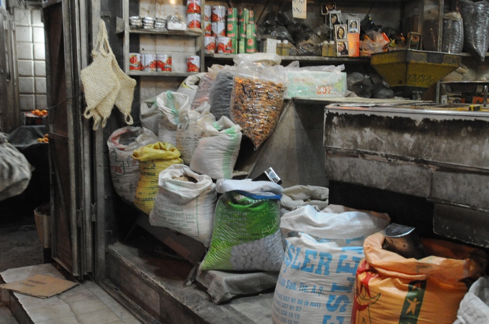 Market patrol in Karada