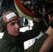 Marine Helo Mechanics Repair Damaged Hornet in Afghanistan