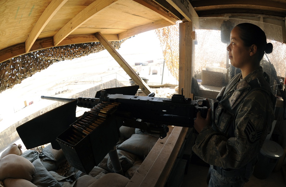 Airmen provide show of force
