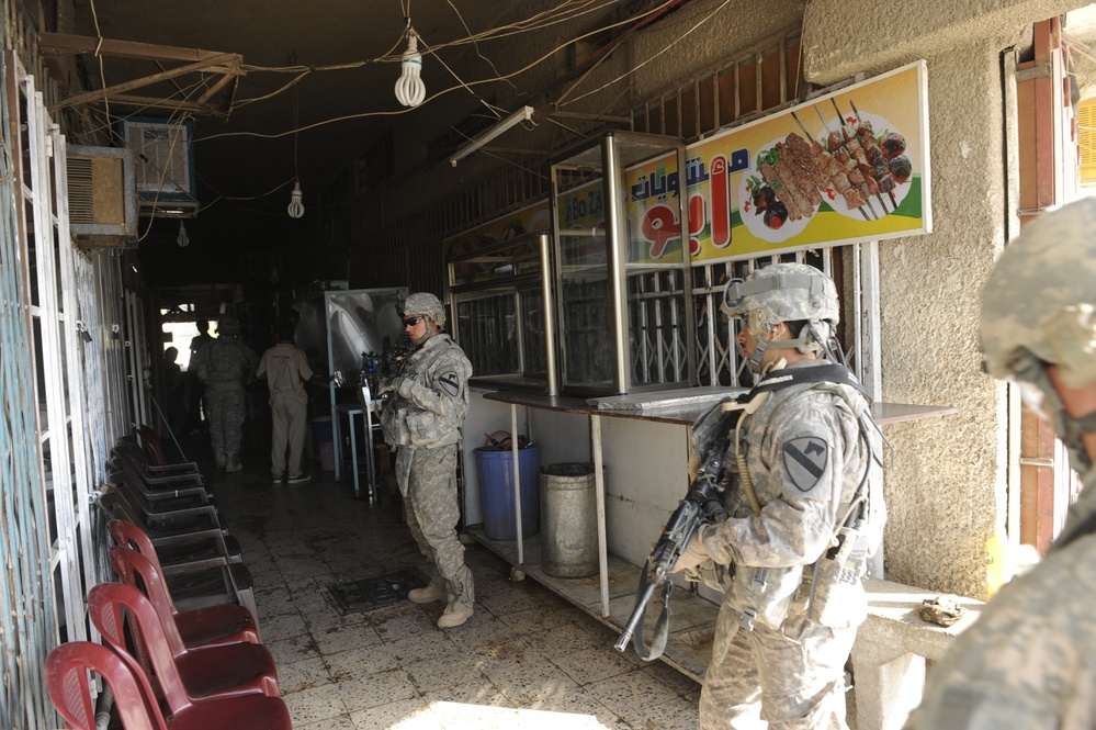 Patrol in Baghdad