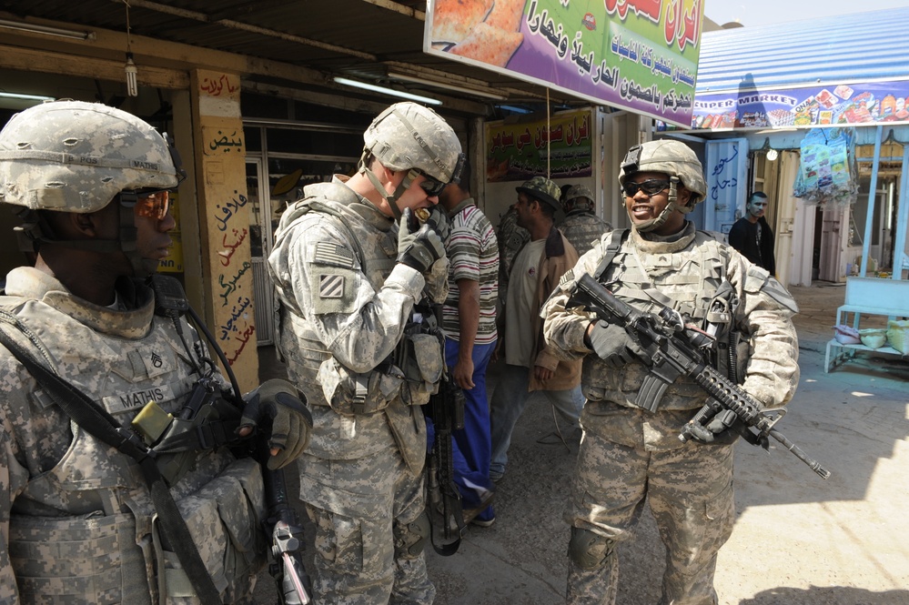 Patrol in Baghdad