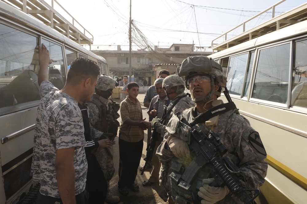 Patrol in Baghdad