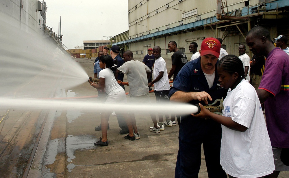 Hose handling training