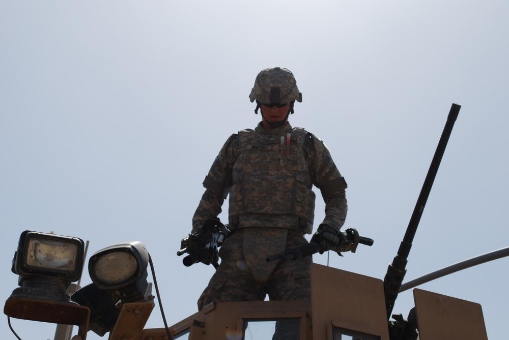 62nd Engineers clear the way