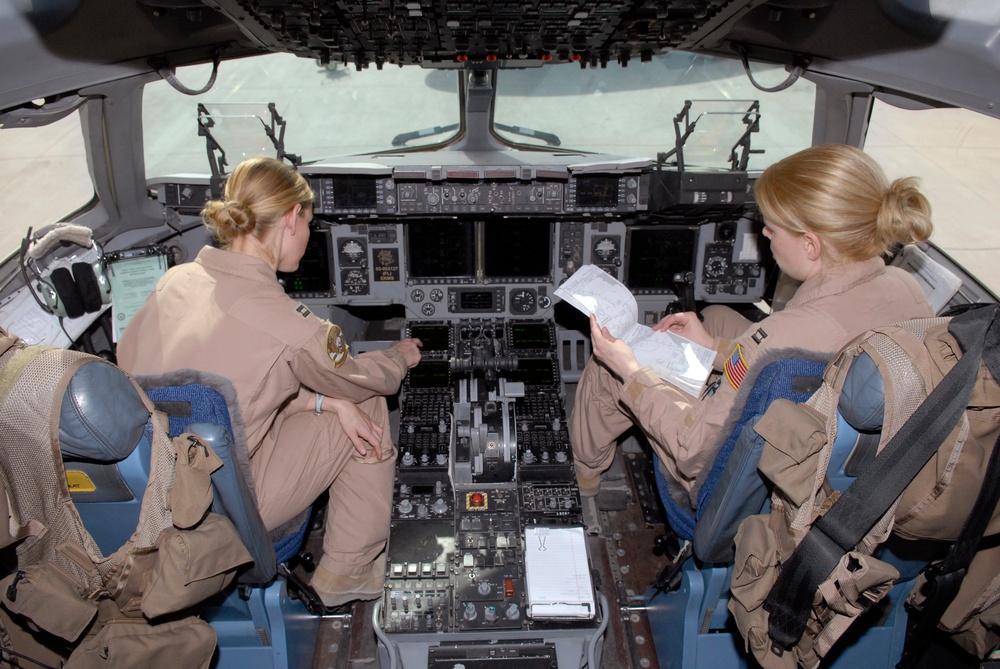 All Female Flight Crew Support Women's History Month by Making History