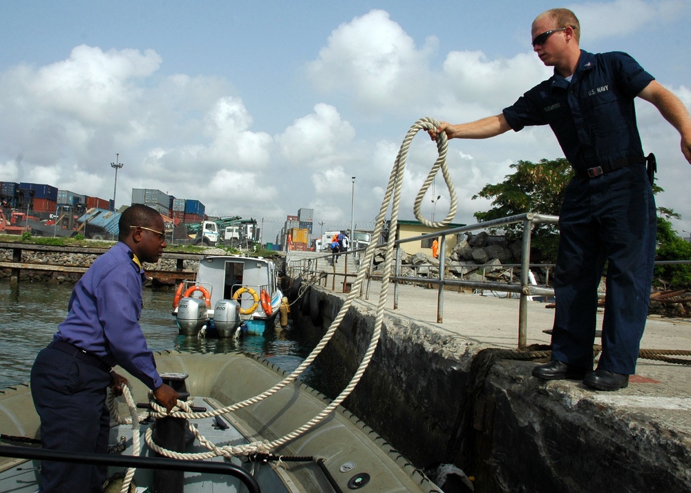 Sailors in Nigeria