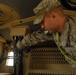 Iowa Army National Guard Soldiers lead the way for the Wranglers