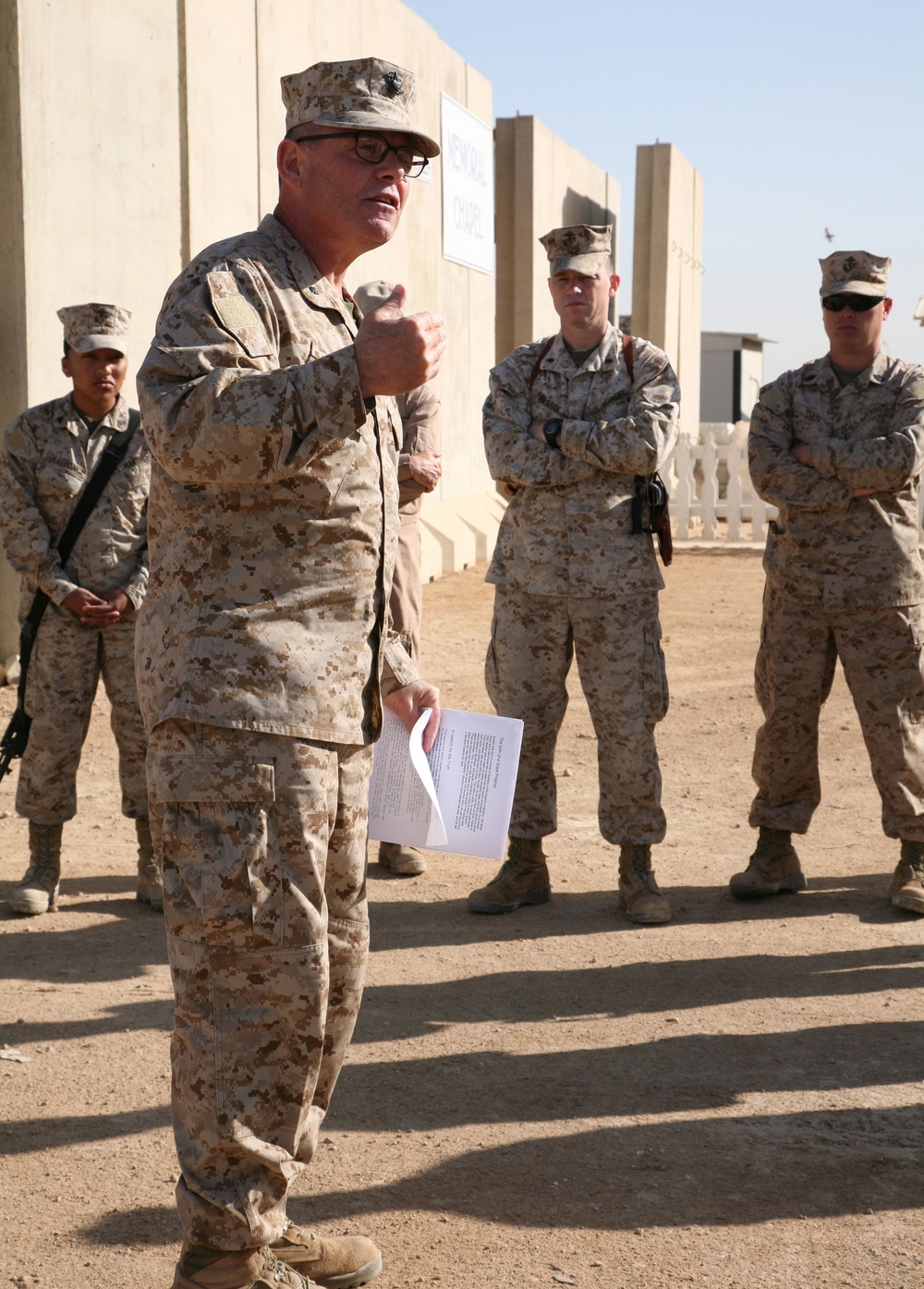 Service Members and Department of Defense Civilians Tour 'Abraham's Oasis'