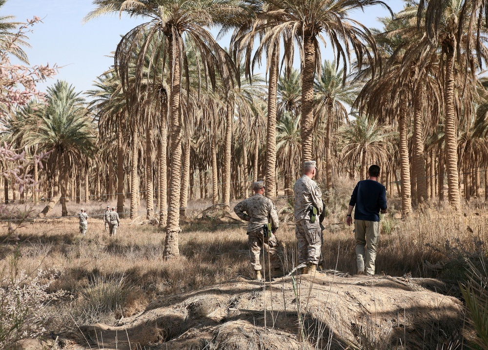 Service Members and Department of Defense Civilians Tour 'Abraham's Oasis'
