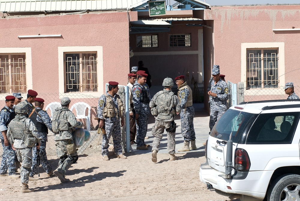 Various action in Basra