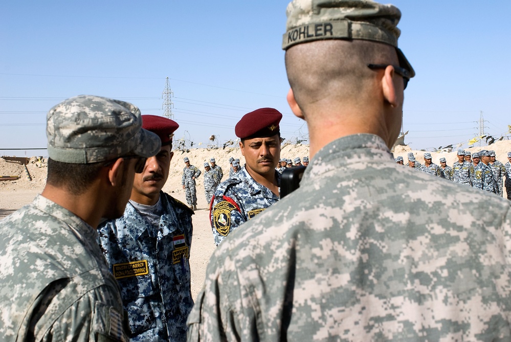 Various action in Basra