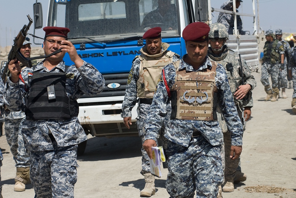 Various action in Basra