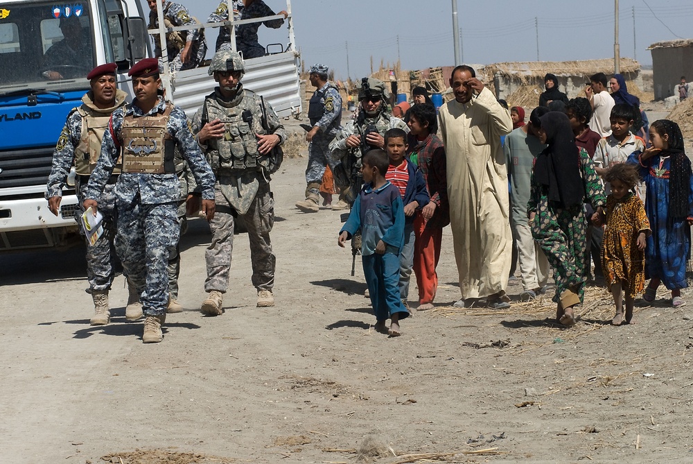 Various action in Basra