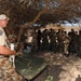 Desert survival training in the Geggade Desert