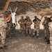 Desert survival training in the Geggade Desert