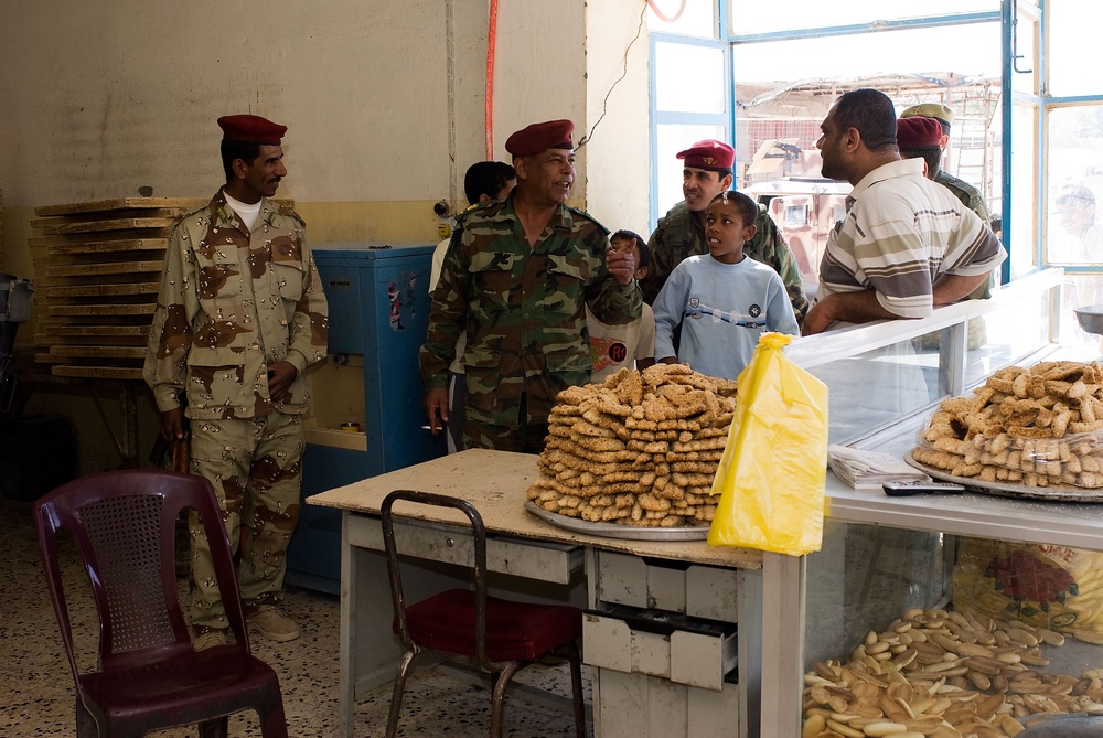 Medical supplies delivered in Basra