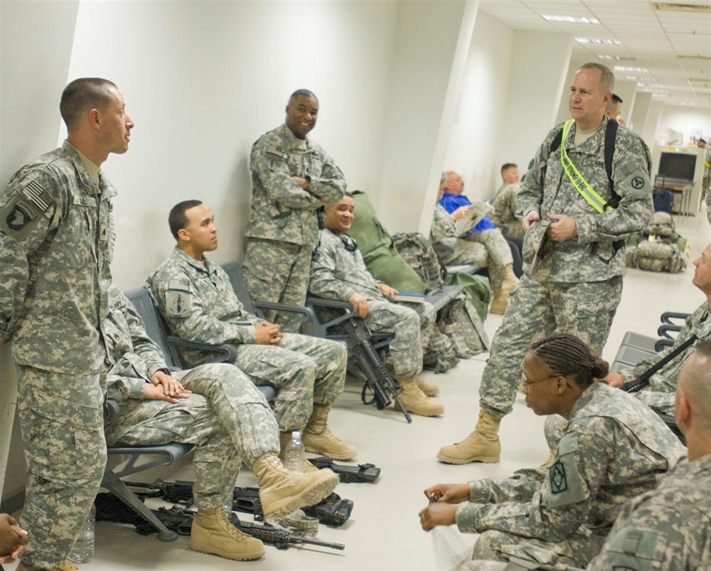 Sustainers deploy to Operating Enduring Freedom from Iraq
