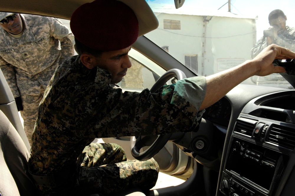 Iraqi Police Basic Training in Karbala, Iraq